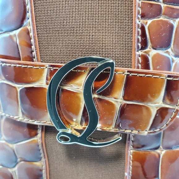 NWT$1,495 Christian Louboutin CL Chelsea Booty 70 Brown Boots Sz 38.5 , US 8.5 - Picture 10 of 16